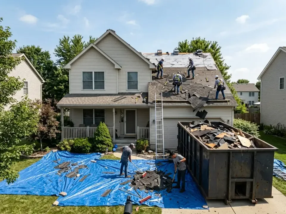 roof-replacement-debris-remova-004 — frequently asked questions, Cheapest Dumpster Rentals in Rochester, NH